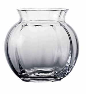 DARTINGTON CRYSTAL FLORABUNDANCE ANEMONE VASE